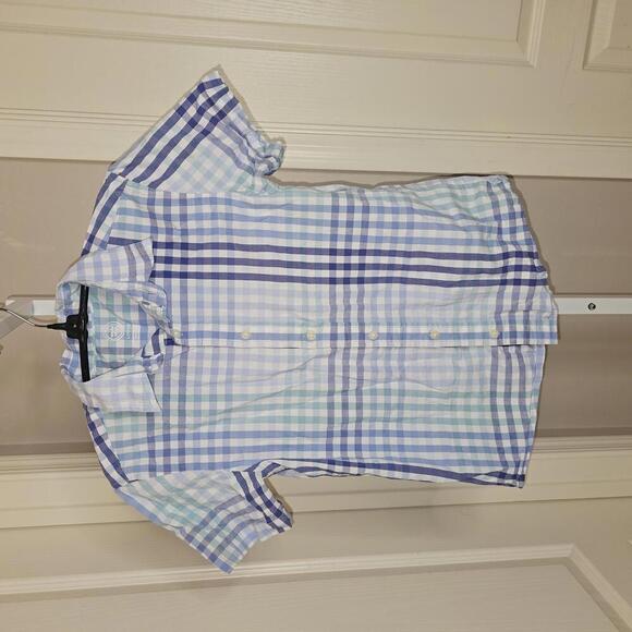 Wonder Nation Boys' Short Sleeve Button-Up Shirt Size L (10-12) - Picture 1 of 3